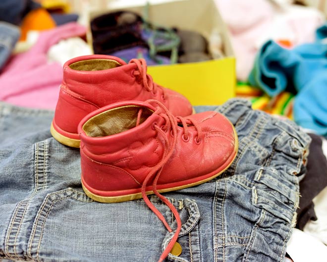 Kinderflohmarkt Schuhe
