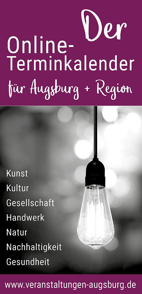 Banner Terminkalender Veranstaltungen Augsburg