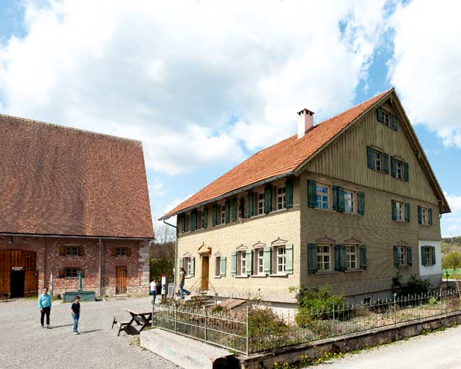 Gebäude Bauernhausmuseum Wolfegg