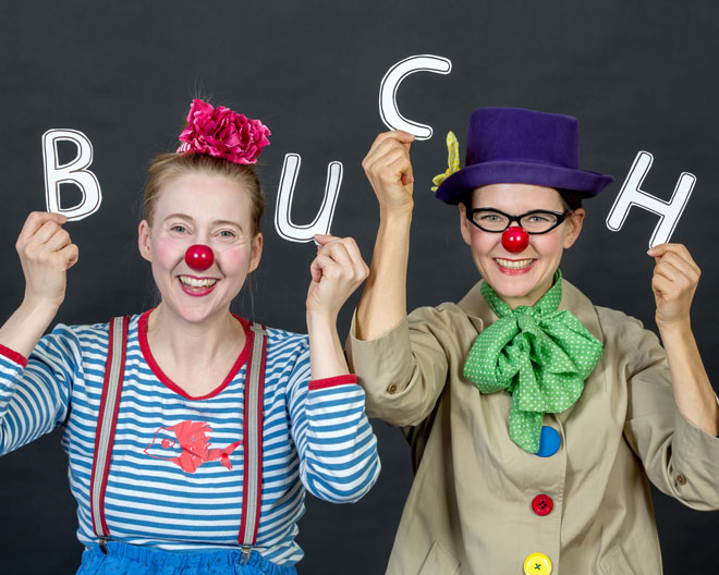 Clowness Glucks Bücherschatz