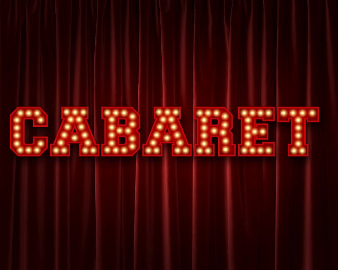 Kabarett Cabaret Bühne Vorhang