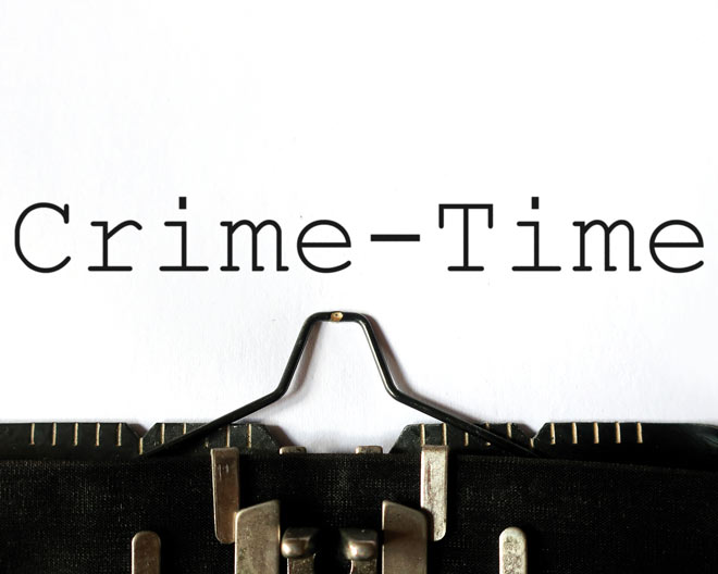 Crime-Time Krimi Schreibmaschine