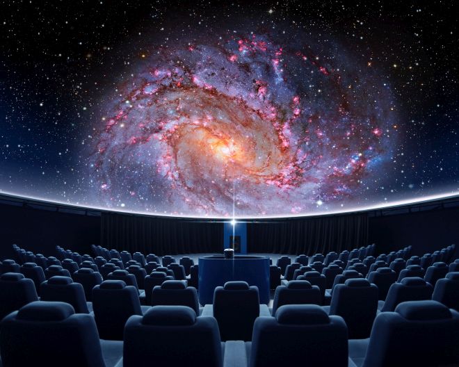 Planetarium Saal Universum Galaxis