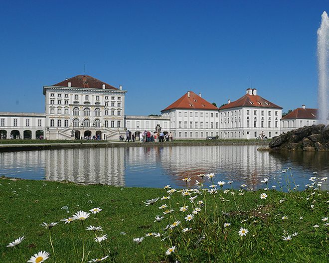 Schloss Nymphenburg München Aussenansicht