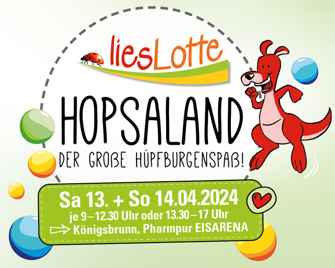 liesLotte HopsaLand Hüpfburgen Königsbrunn