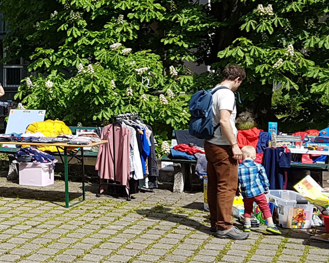 Flohmarkt Annakolleg Juni