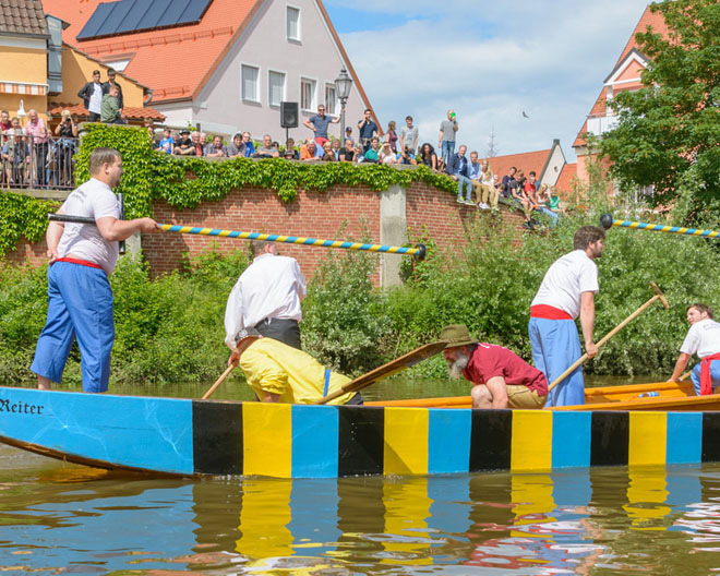 Inselfest Fischerstechen Donauwörth