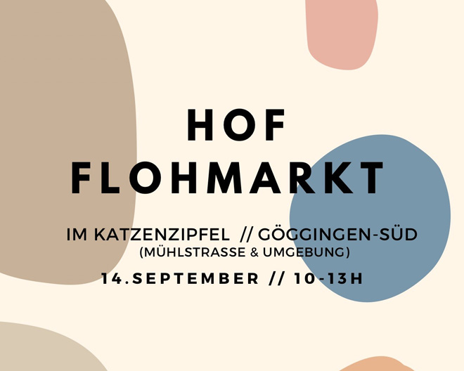 Hofflohmarkt Katzenzipfel