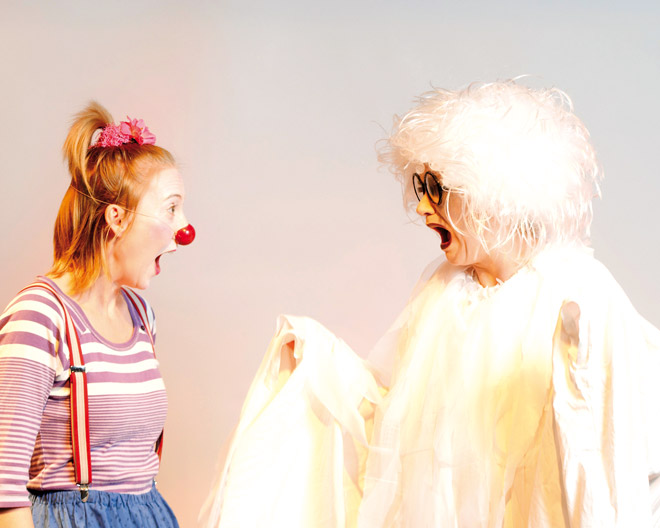 Clowness: Glucks und das schrecklich liebe Gespenst