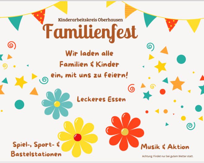 Familienfest Oberhausen