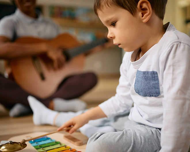 musik musikgarten musikalische früherziehung instrumente spielen kind