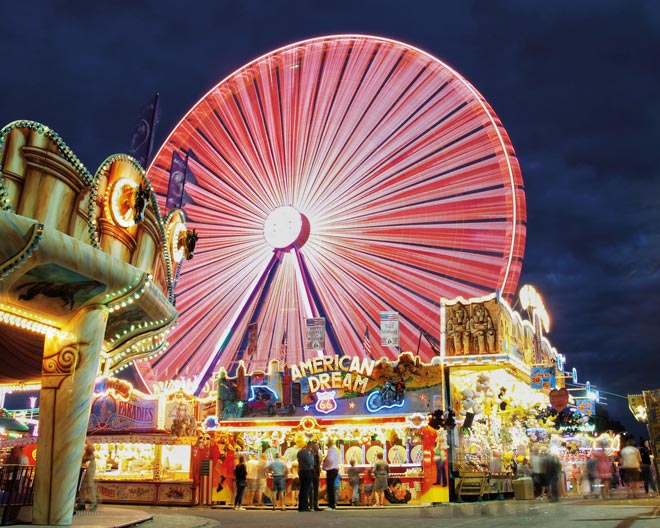Nördlinger Mess' Volksfest Riesnrad
