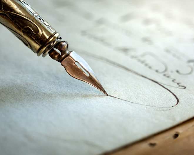 Handschrift schrift füller schreiben Schreibkurs Kalligraphie