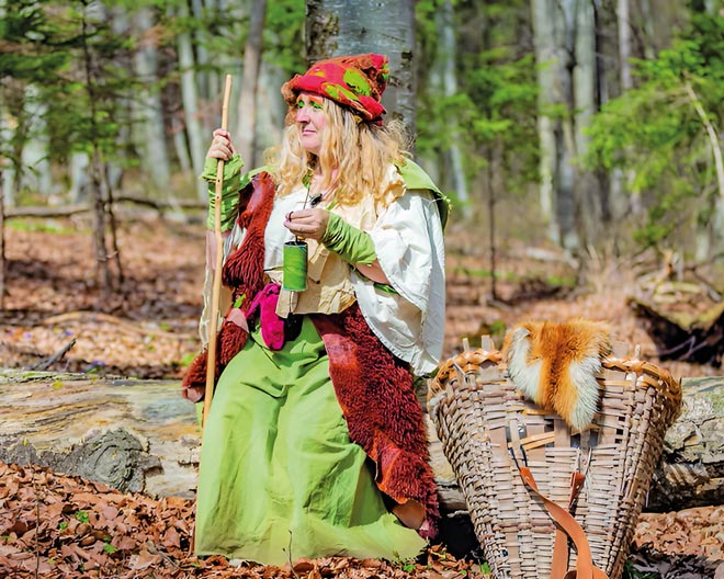 Pimpernella Pumpelsack Theater Waldspaziergang Schloß Blumenthal