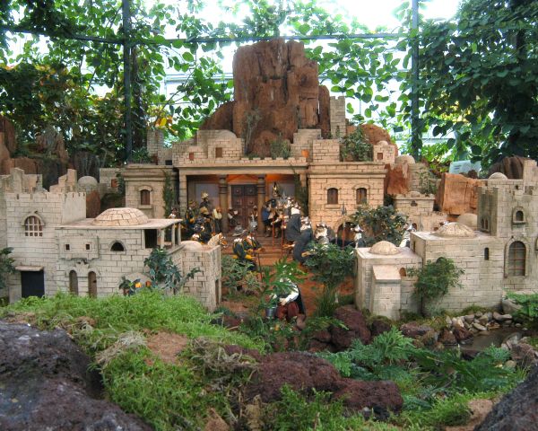 Orientalische Rundkrippe Botanischer Garten