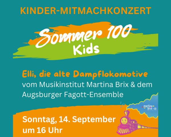 Kinder-Mitmachkonzert Rathausgarten Schwabmünchen