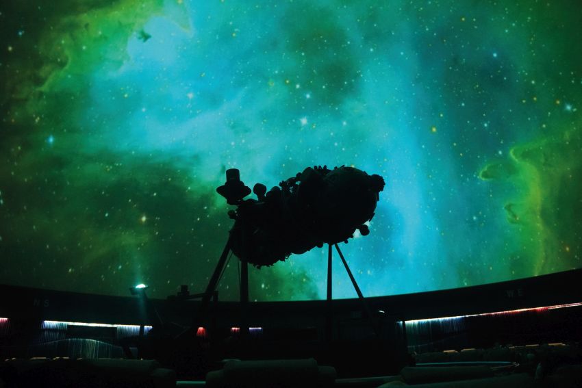 Ausstellung Planetarium