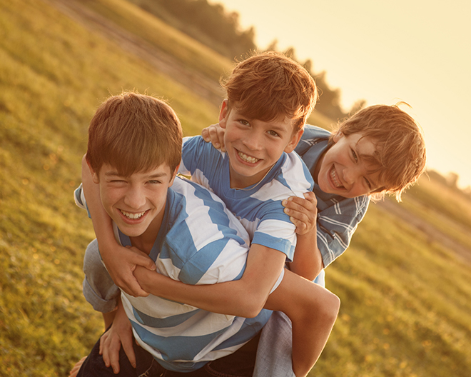 Geschwister familie erziehung
