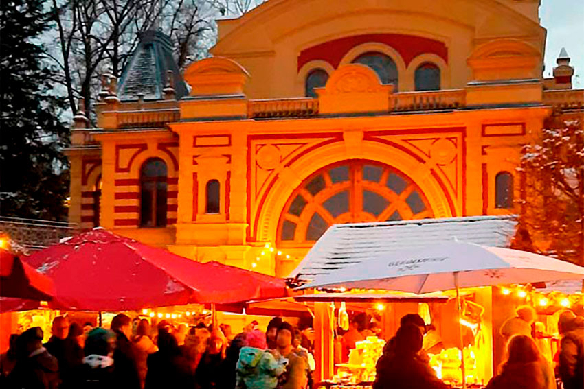 Weihnachtsmarkt Kurpark Göggingen