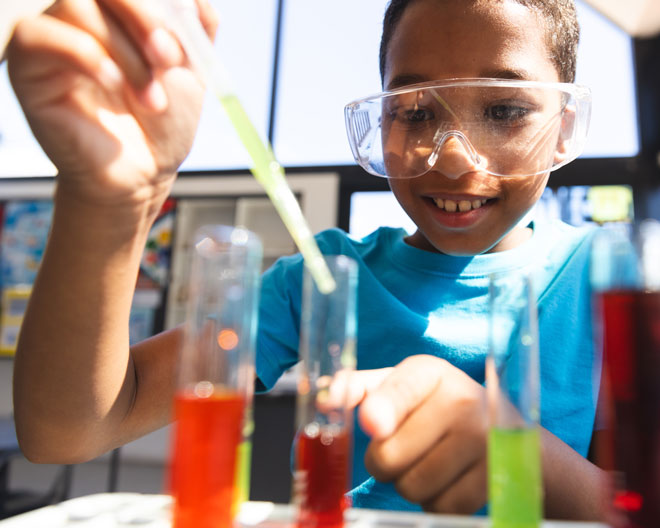 forschen experimentieren ferienkurs chemie labor