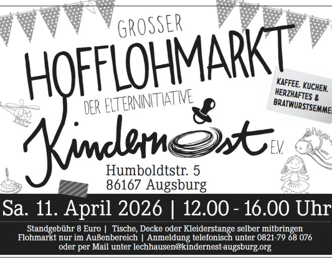 Hofflohmarkt Lechhausen Kindernest