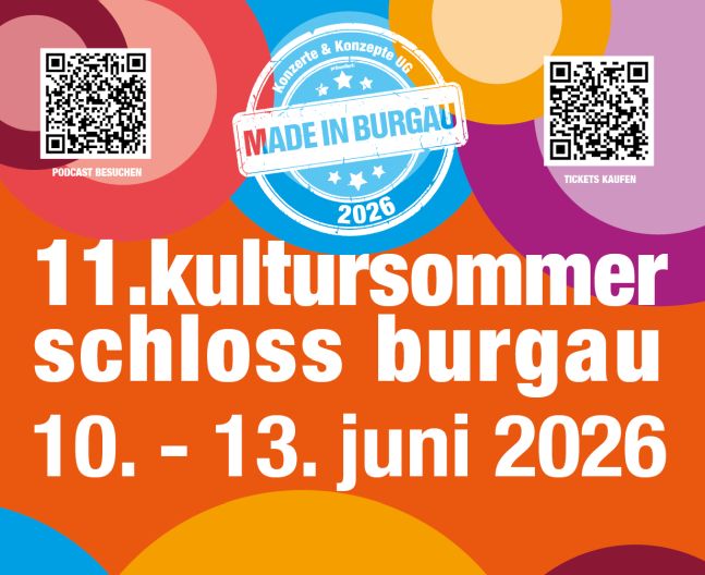 Kultursommer Schloss Burgau 2026