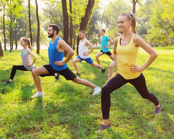 Sport Gymnastik Kurs Natur