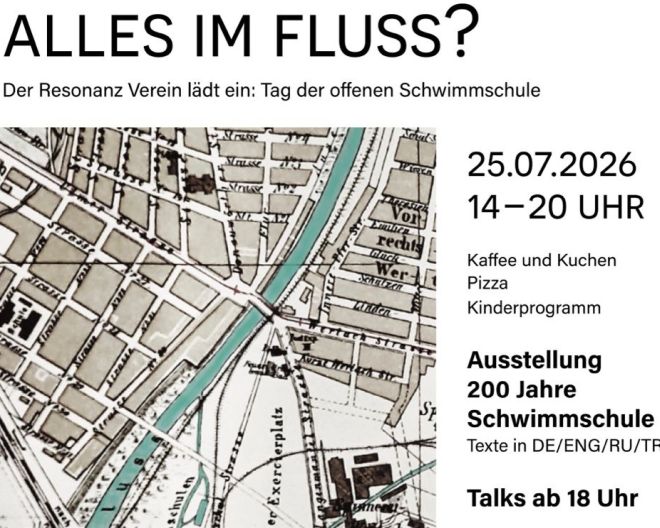 Resonanz e.V. Alles im Fluss? Tag der offenen Schwimmschule