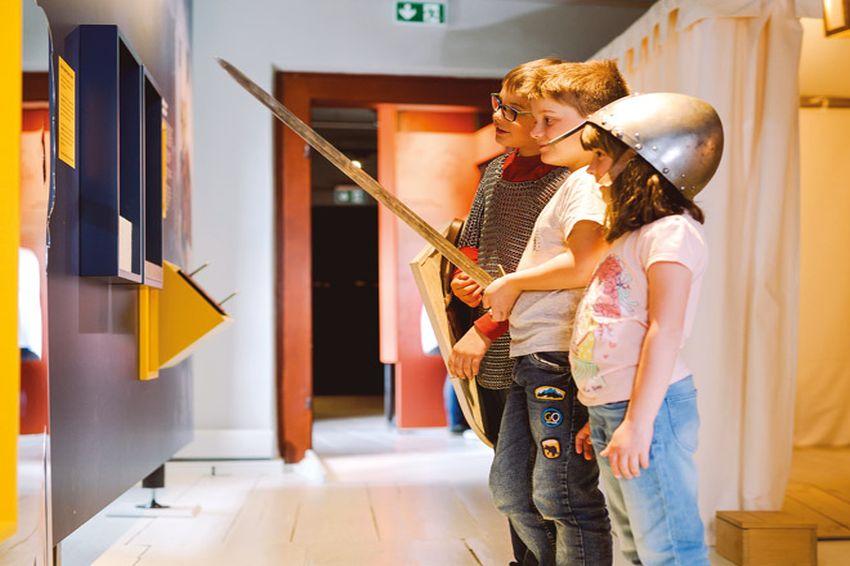 Ausstellung Burgmuseum Abenberg Römer Ritter
