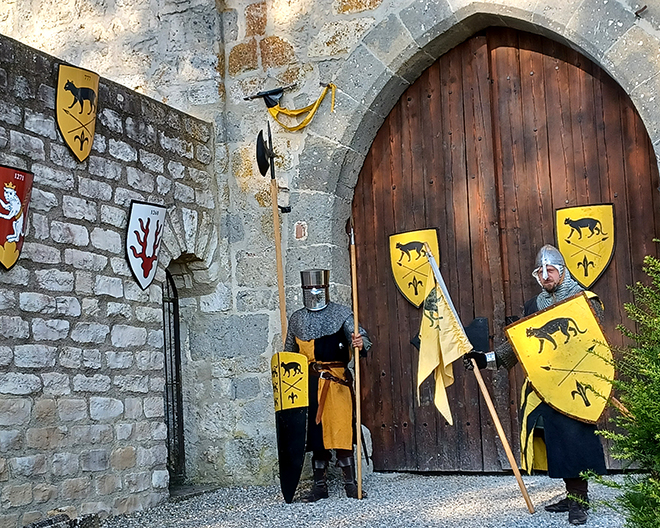 Burg Katzenstein Ritter