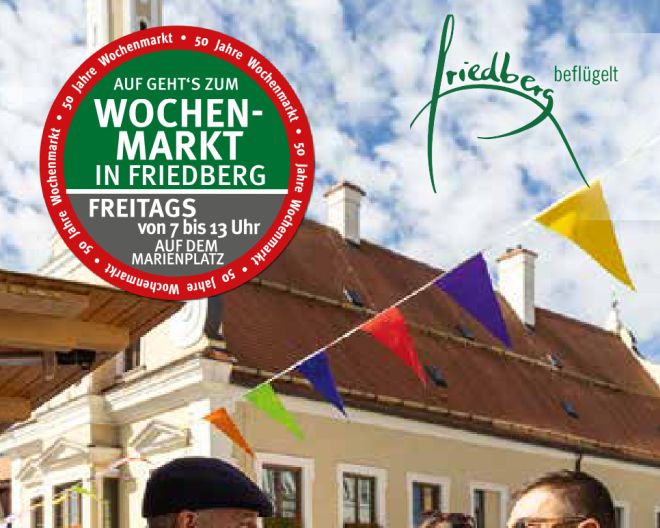 Friedberger Wochenmarkt Jubiläum 50 Jahre_2026_WEB