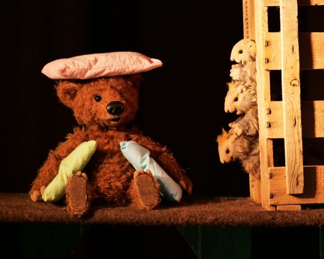 Theater Panteleon – Bär hat es schwer_Quelle Albert Kapfhammer Theater Kindertheater Bär hat es schwer Abraxas