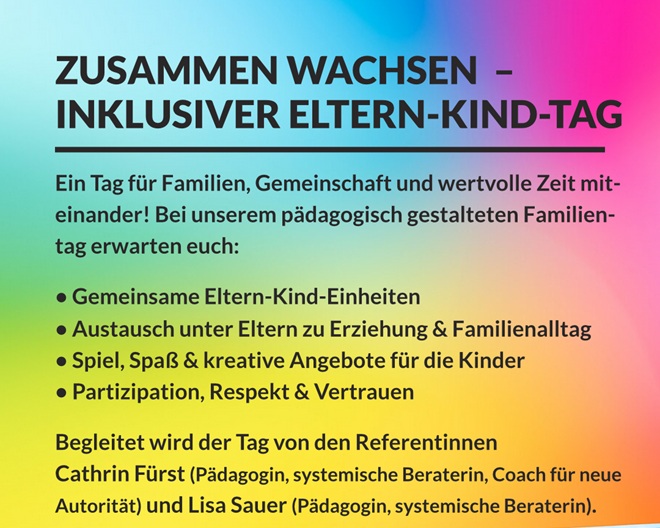 Inklusiver Eltern-Kind-Tag KEB Augsburg