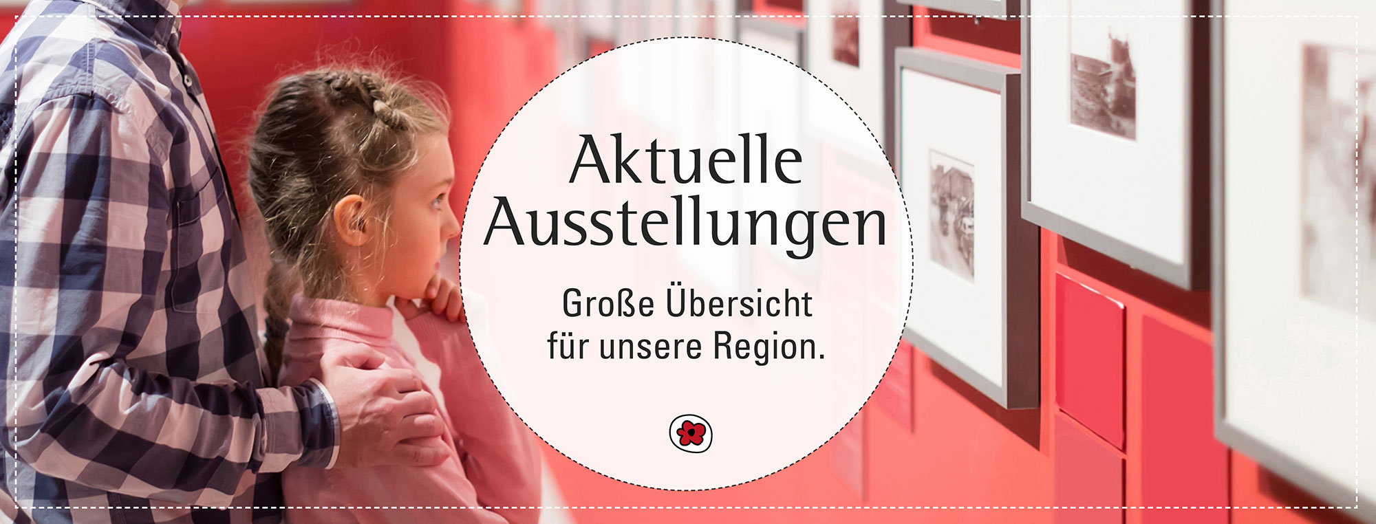 Ausstellungen breites Banner